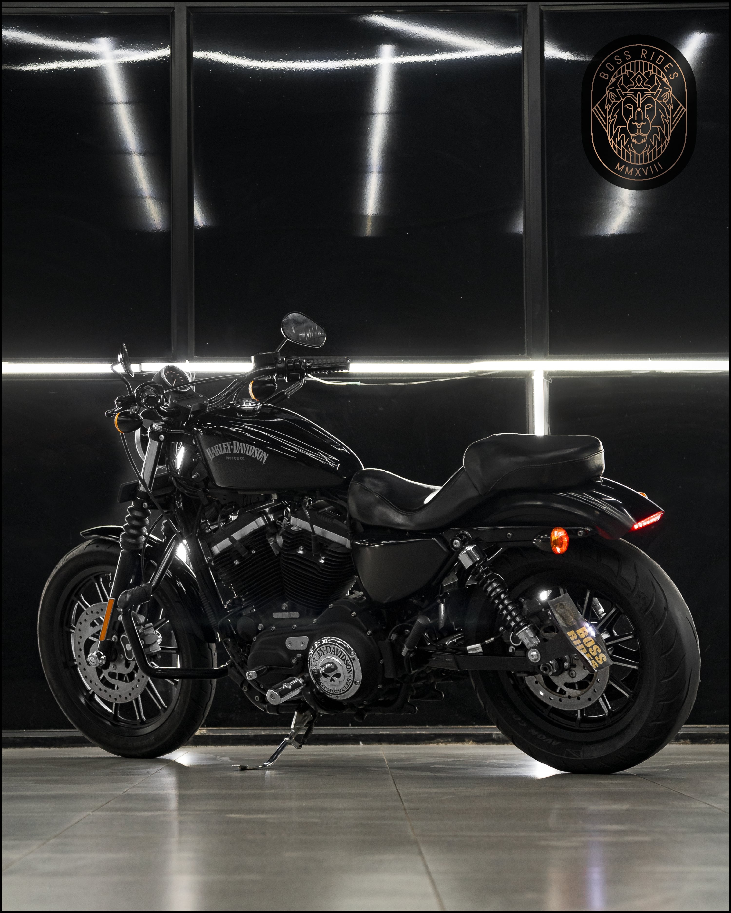 iron 883 girl bike